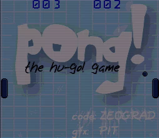 jeu Pong! The Hu-Go! Game by Zeograd